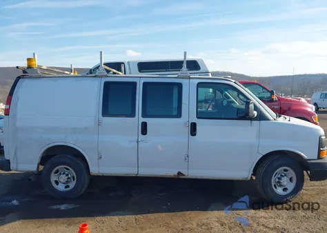2017 Chevrolet Express 2500 Work Van from USA, damaged, VIN 1GCWGAFF1H1106941